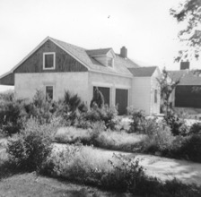 Our upstairs bedroom, then playroom, in the gabled second floor of the home that Dad and Grandpa built in Midvale.